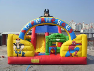 Istana Balon Super Heroes