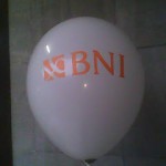 Balon Latex Bank BNI