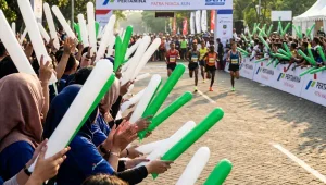 balon tepuk pontianak digunakan pada perlombaan lari