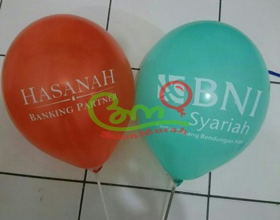 Balon Printing Bank BNI
