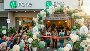 Balon Sablon Bengkulu untuk kegiatan grand opening toko.