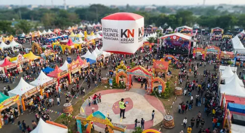 balon promosi bogor penggunaan balon udara untuk event festival kuliner