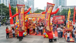 Balon Sky Dancer Murah Banda Aceh sebagai media promosi yang efektif.