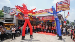 Balon Sky Dancer Murah Samarinda digunakan pada acara grand opening