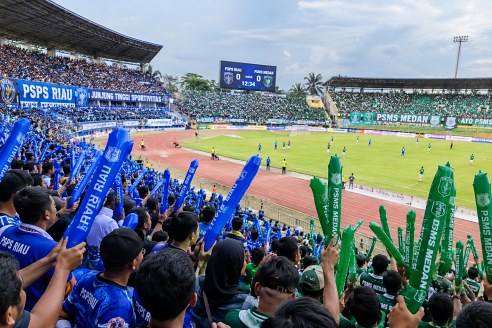 balon tepuk pekanbaru event sepak bola