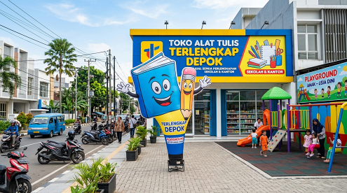balon sky dancer depok