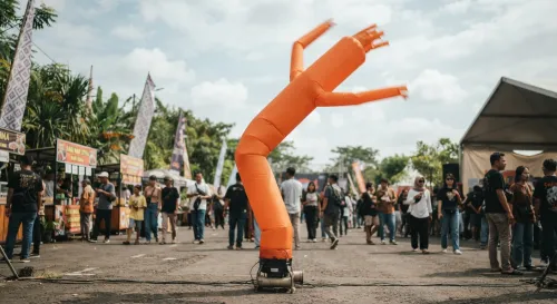 balon promosi bandung tersedia balon skydancer tube man balon menari