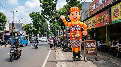 balon sky dancer mini custom