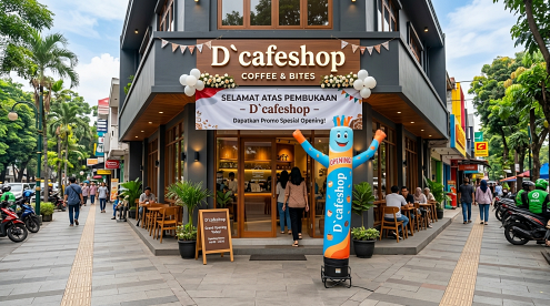 balon sky dancer depok dcaffe