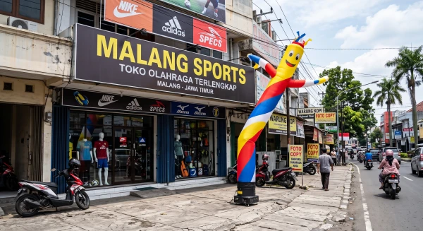 balon sky dancer Malang