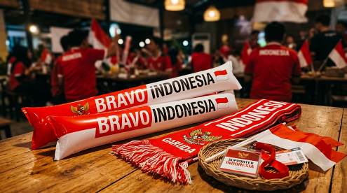 balon tepuk jambi garuda Indonesia
