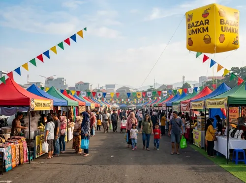 balon udara malang untuk memeriahkan bazar umkn