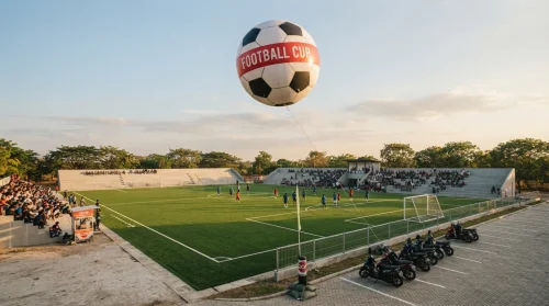 balon udara surabaya untuk event olahraga sepakbola